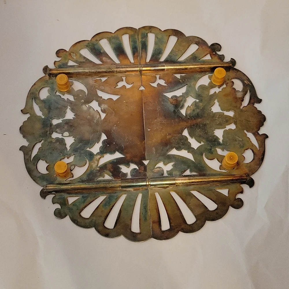 1920 Wallace Silver Plate Trivet